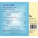 Orange Mountain Music Glass Heart