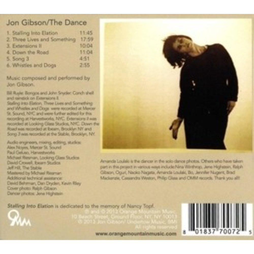 Orange Mountain Music Jon Gibson: The Dance