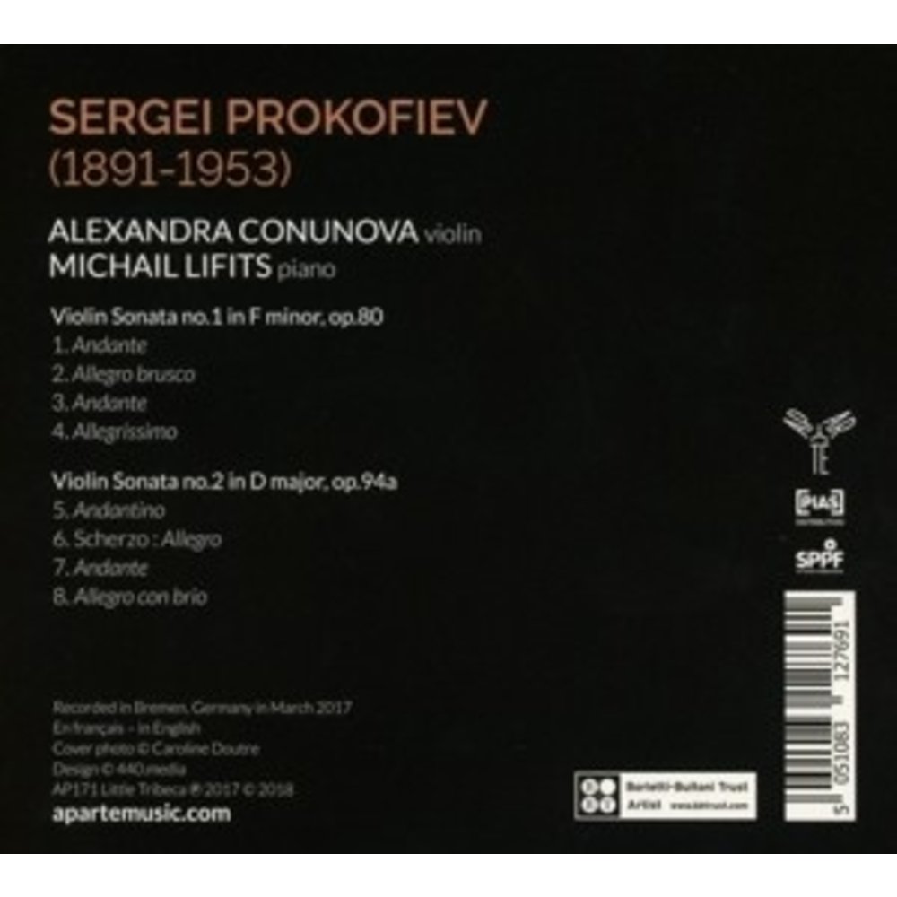 Aparté Violin Sonatas No. 1 & 2