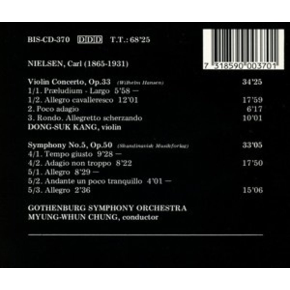 BIS Nielsen - Symph. 5