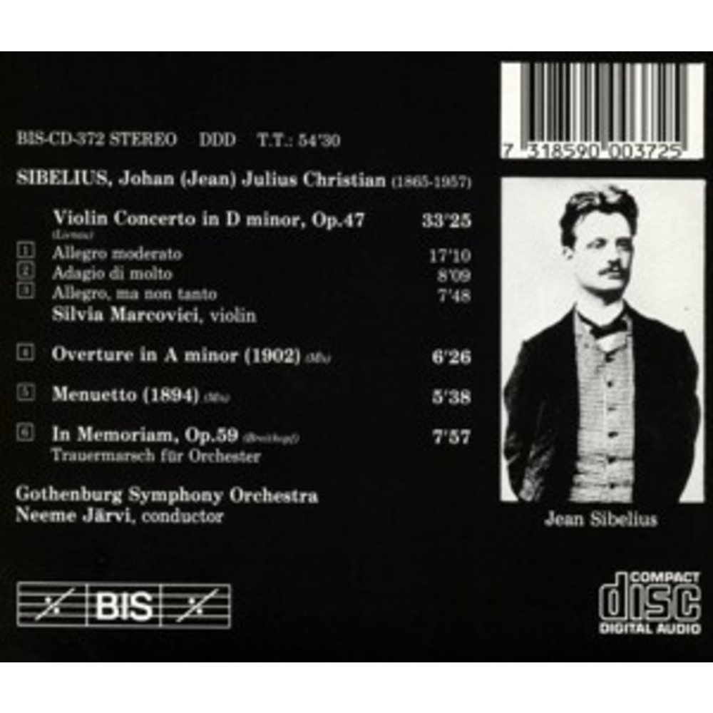 BIS Sibelius - (24) Vn Conc.
