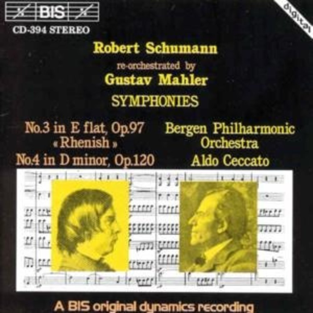BIS Schumann - Sym. 3+4