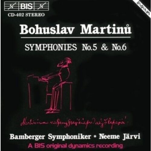 BIS Martinu - Symph. 5+6