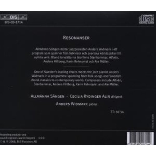 BIS Resonanser - Swedish Choral Music