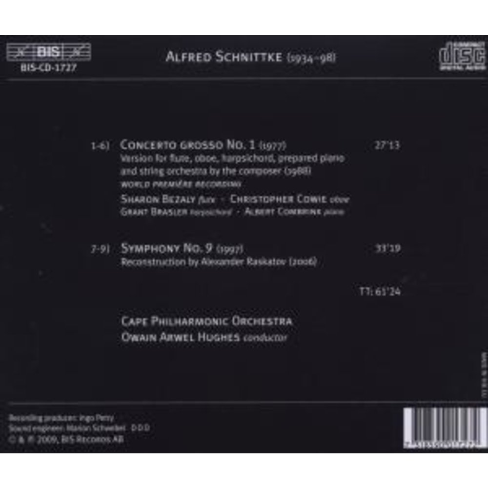 BIS Schnittke - Symph. No.9