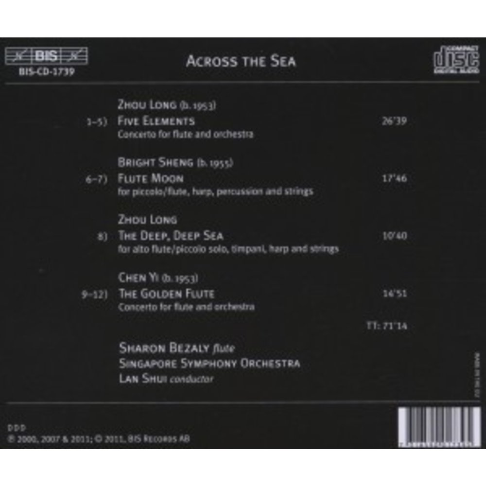 BIS Across The Sea - Chinese-American Flute Concerto