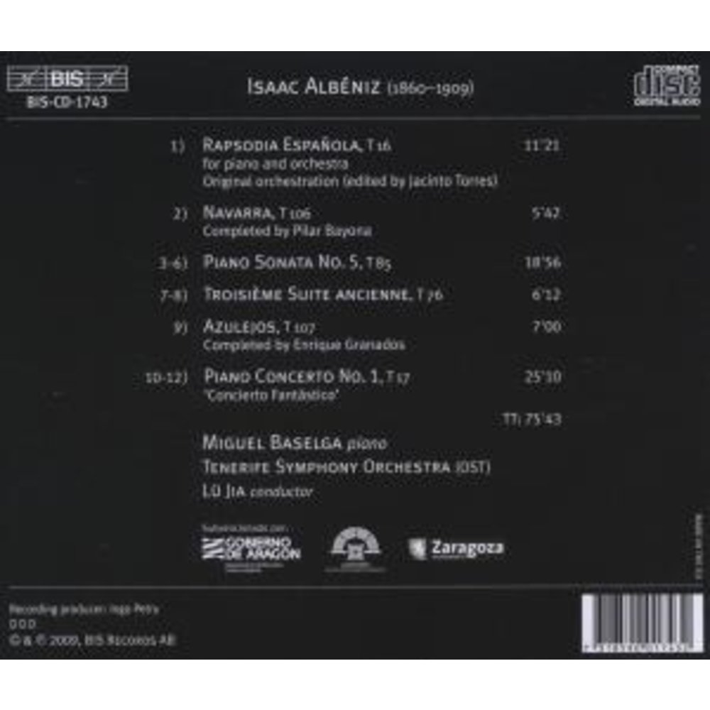 BIS Albeniz - Piano 6