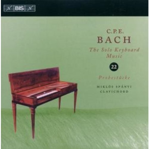 BIS Cpe Bach: Solo Keyboard Music, Vol. 22