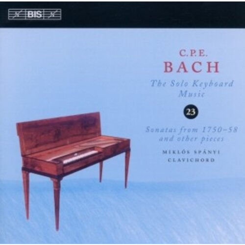 BIS Cpe Bach: Solo Keyboard Music, Vol. 23