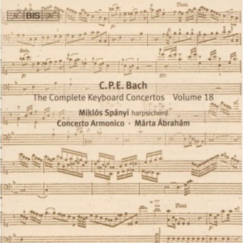 BIS Cpe Bach: The Complete Keyboard Concertos - Volume