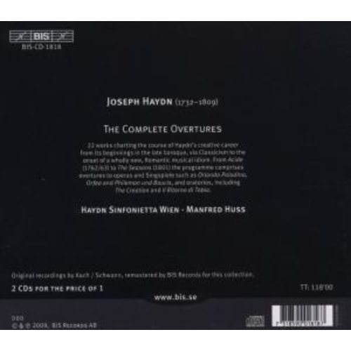 BIS Haydn - Ouvertures (2/1)