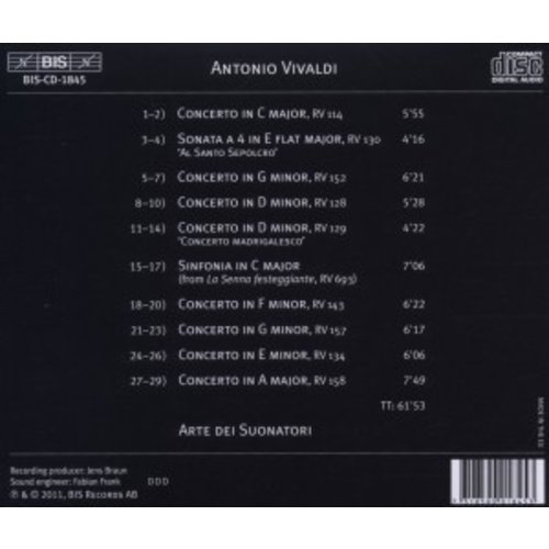 BIS Vivaldi: Concertos For Strings