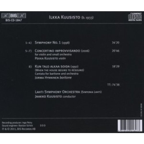 BIS Kuusisto: Orchestral Works