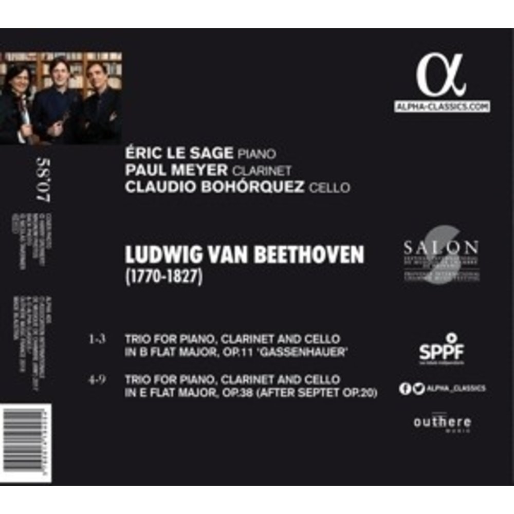 ALPHA Trio For Piano, Clarinet And Cello