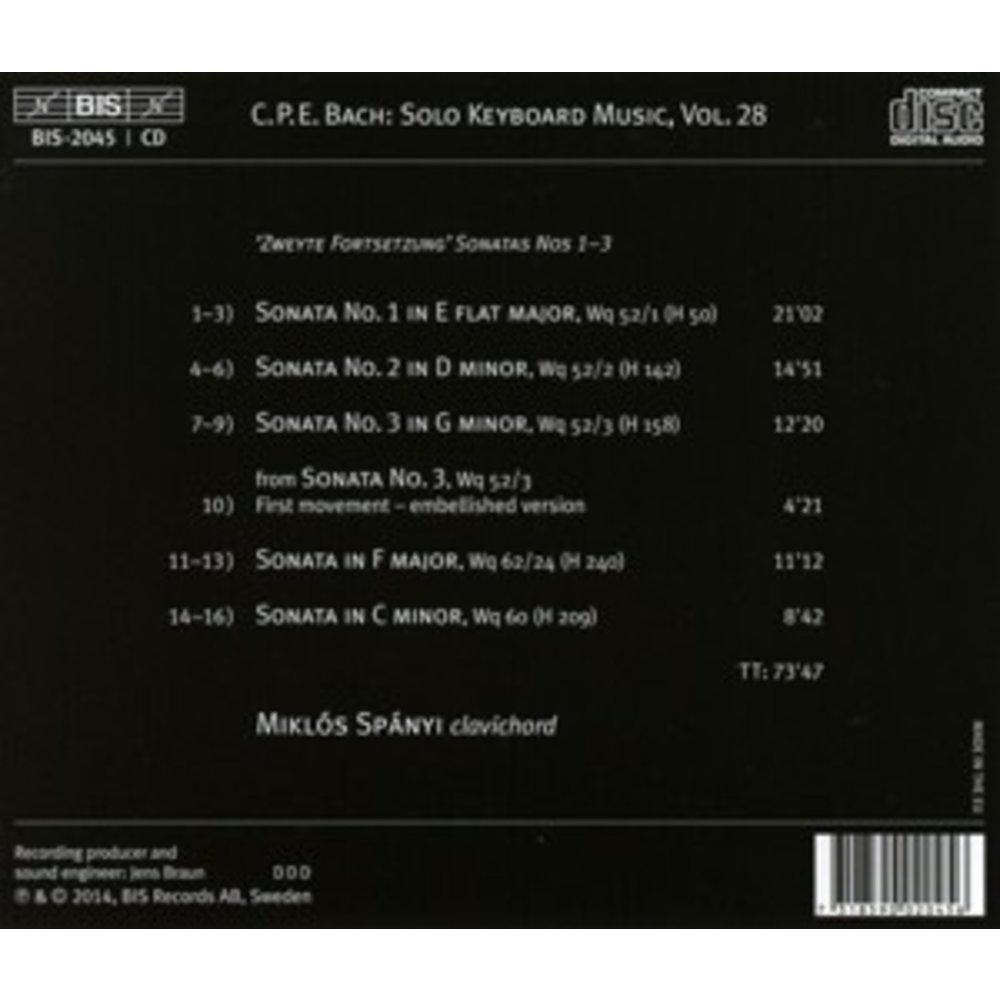 BIS The Solo Keyboard Music