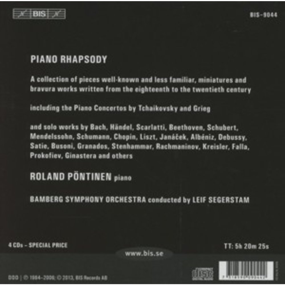 BIS Piano Rhapsody