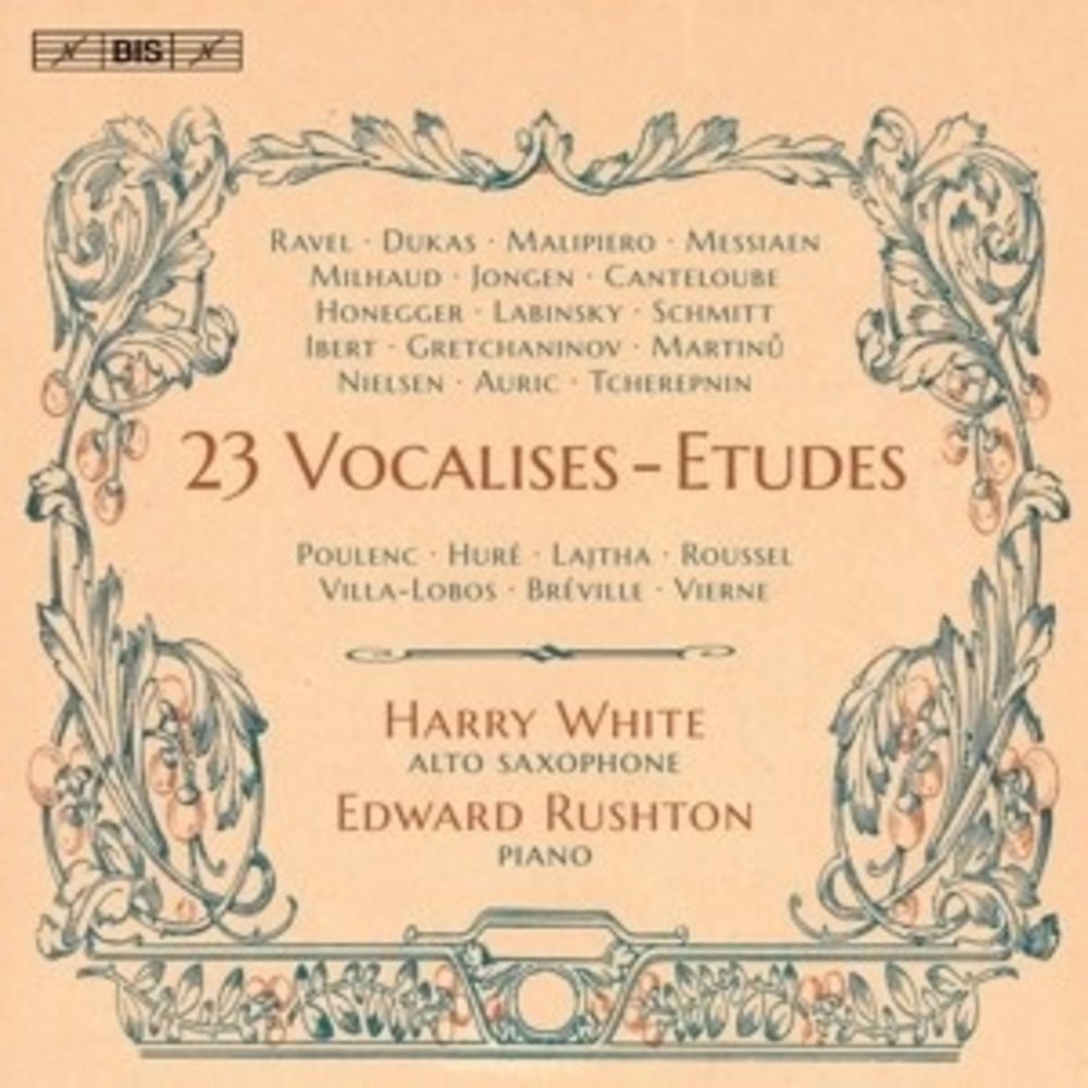 BIS 23 Vocalises - Etudes