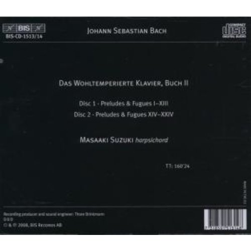 BIS Bach - Wohltemp. Kl. 2