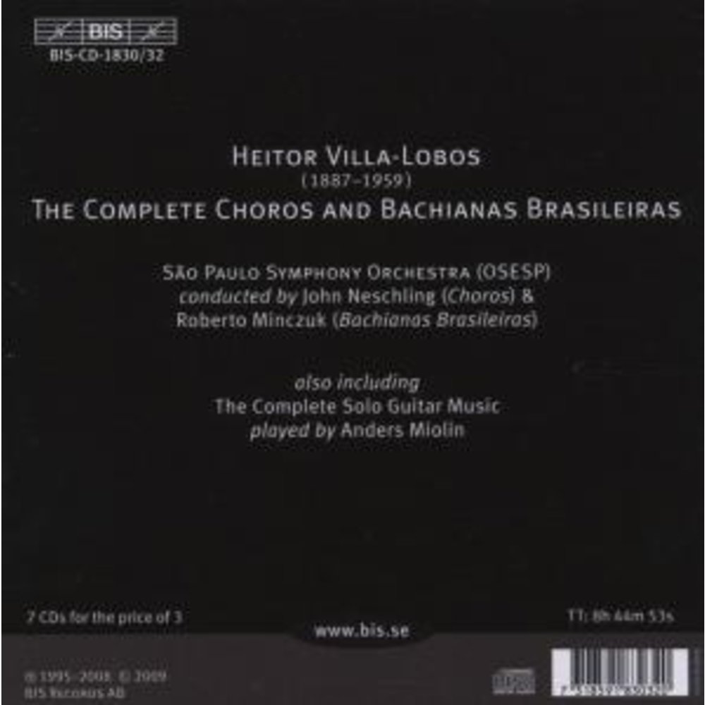 BIS The Complete Choros & Bachianas Bra