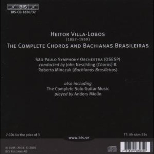 BIS The Complete Choros & Bachianas Bra