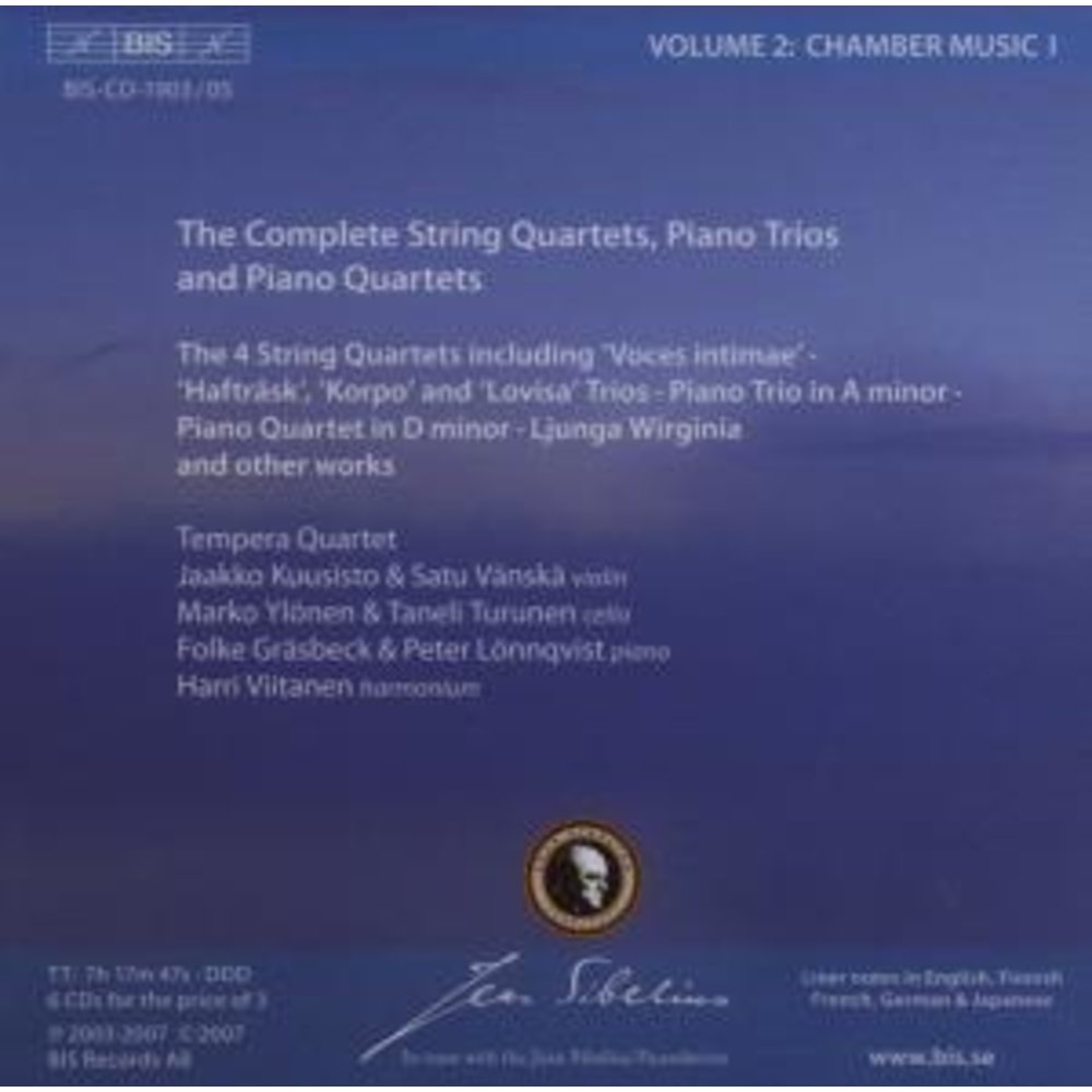 BIS Sibelius 2 - Chamber (6/3)