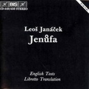 BIS Janacek - Jenufa