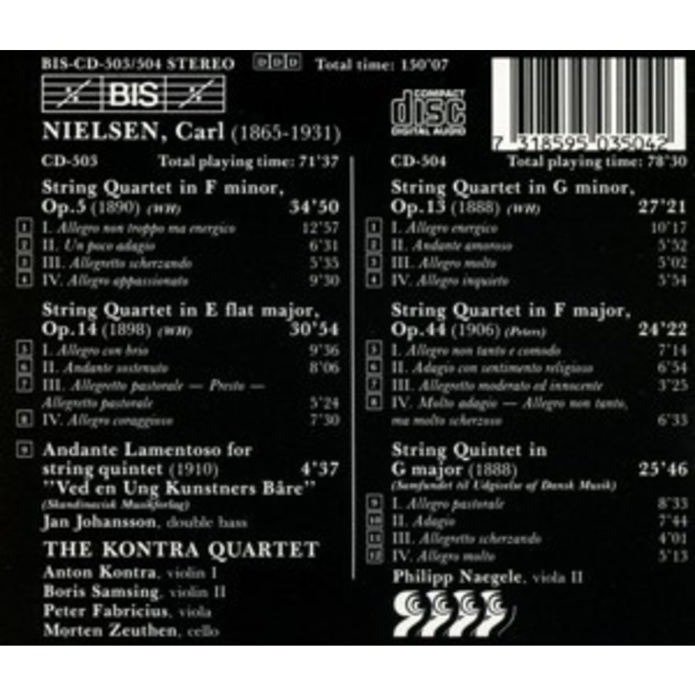 BIS Nielsen - String Qu.