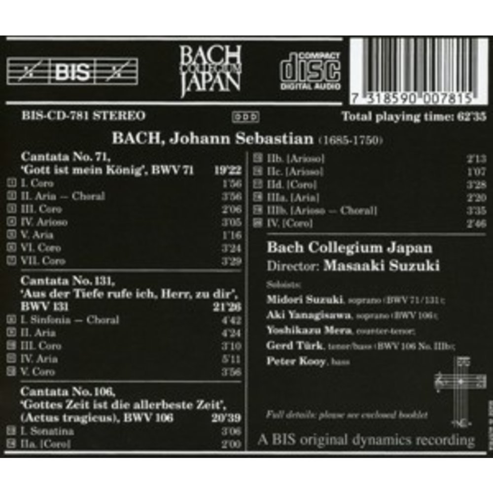 BIS Bach - Cantatas 2