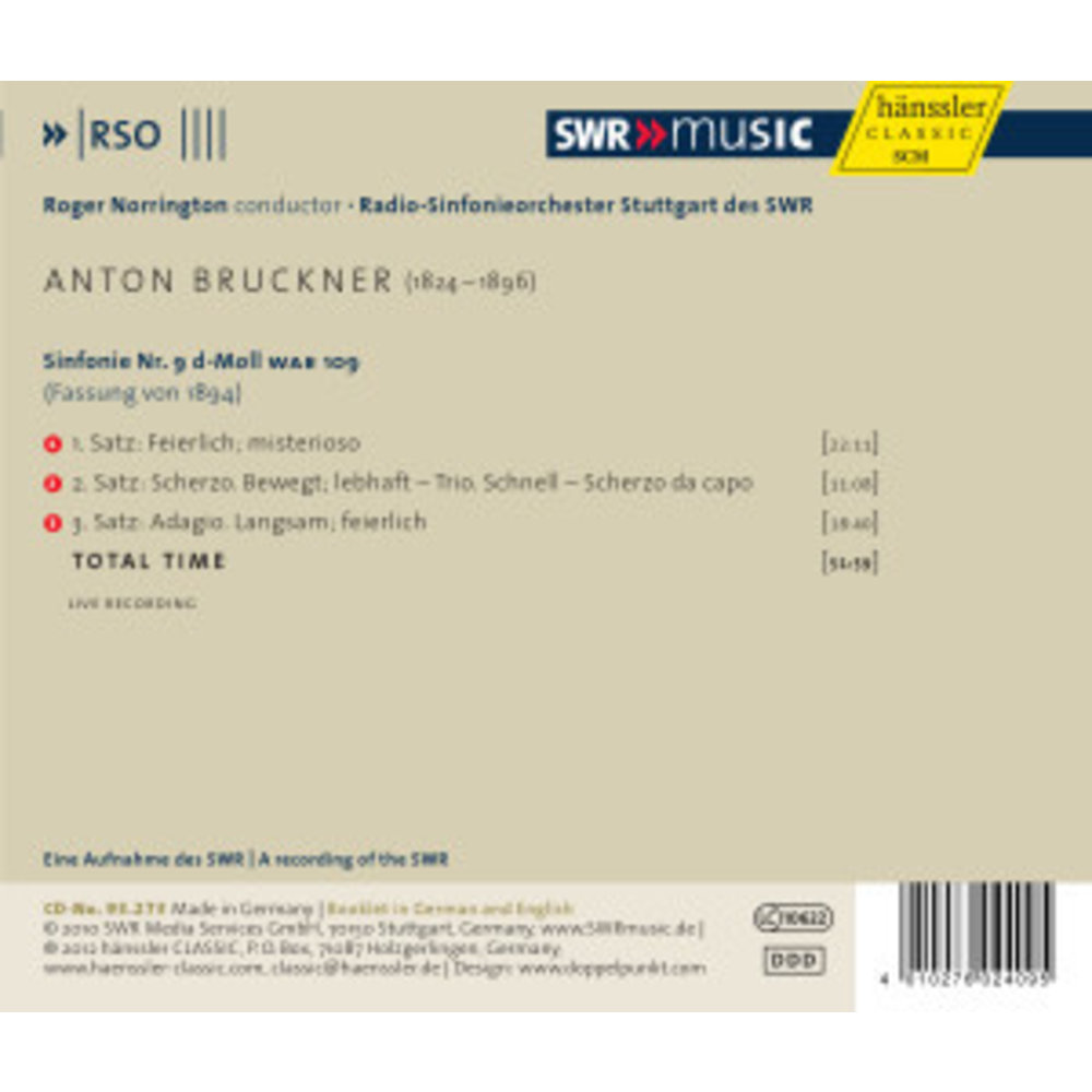 Bruckner: Symphony No.9