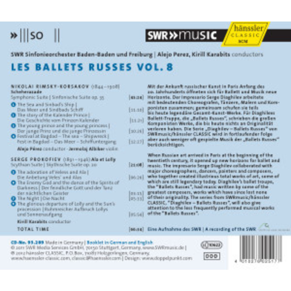 Les Ballets Russes Vol.8