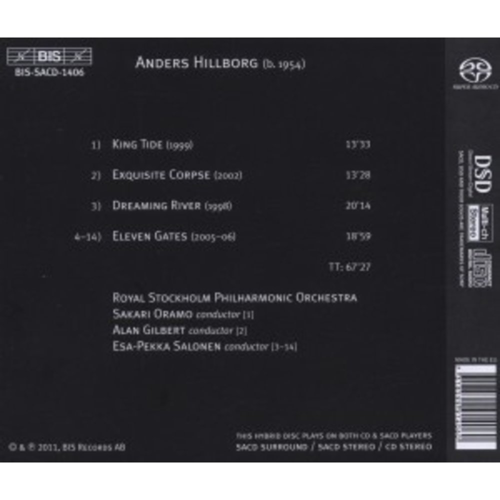 BIS Hillborg: Eleven Gates