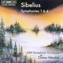 BIS Sibelius - Symph. 1 + 4