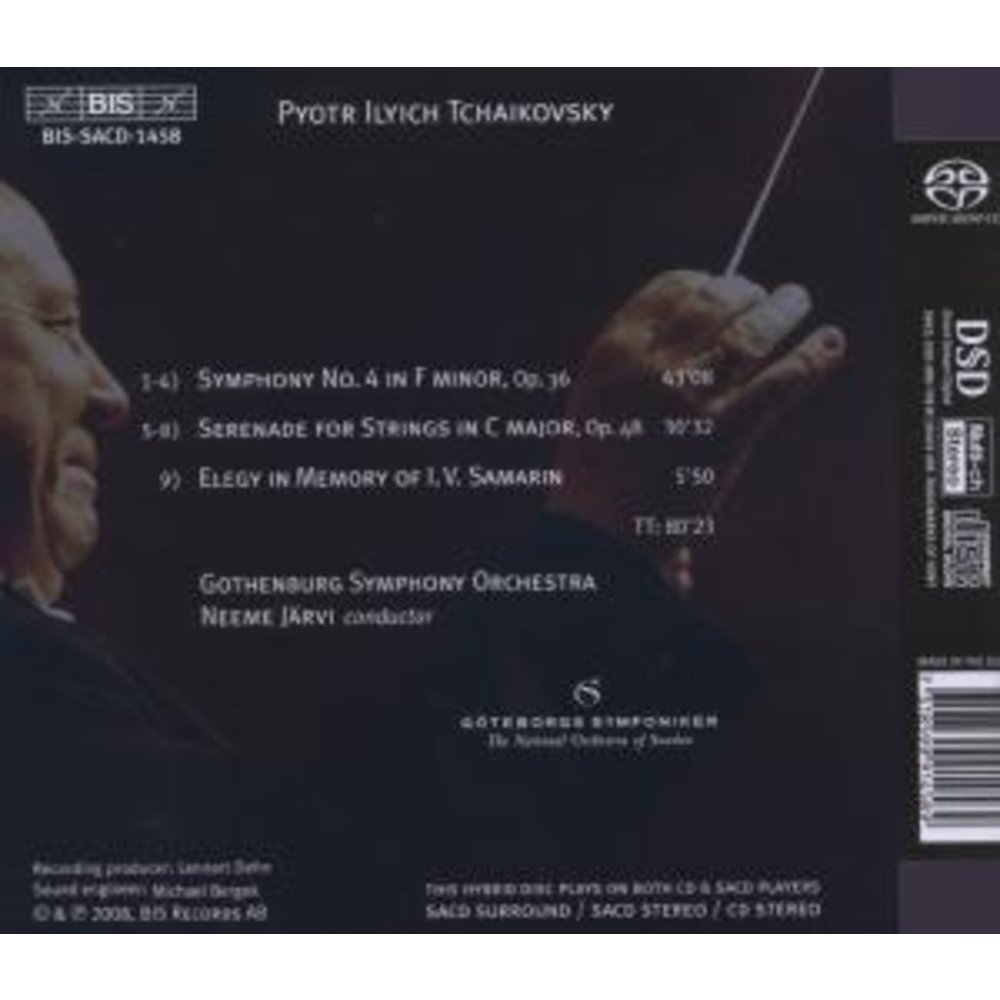 BIS Tchaikovsky - Symph. No.4