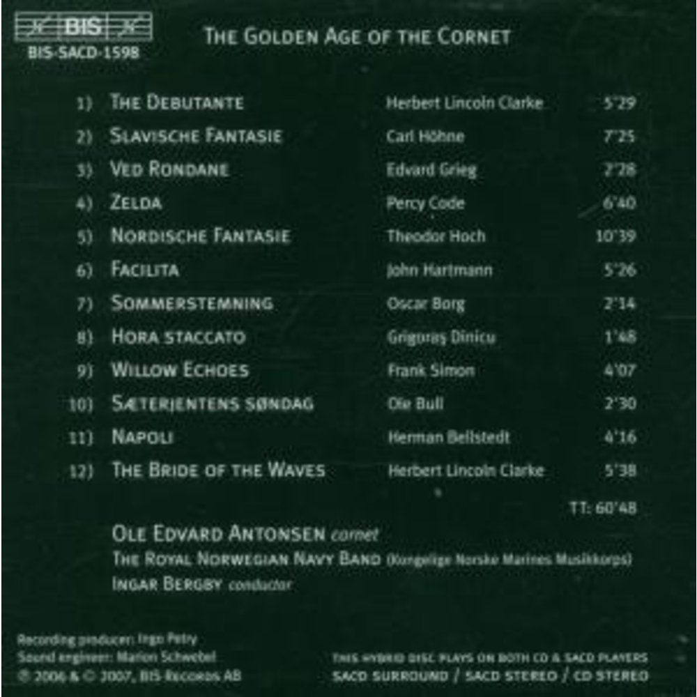 BIS Golden Age Of The Cornet