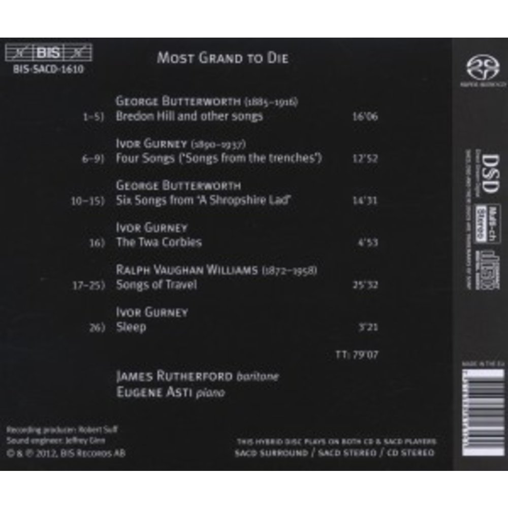 BIS Most Grand To Die