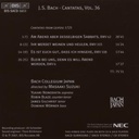 BIS Bach - Cantatas 36