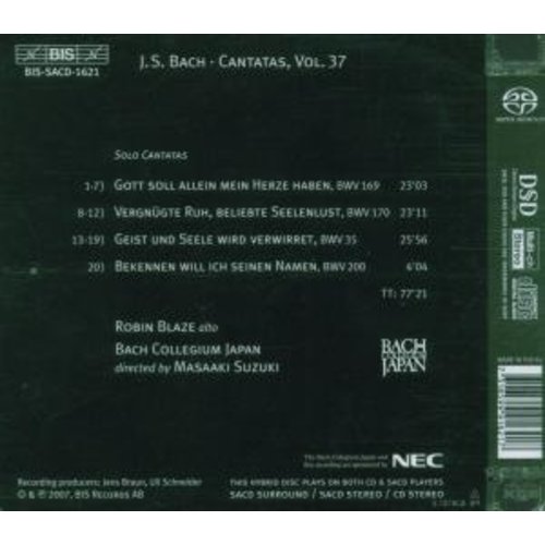 BIS Bach - Cantatas 37