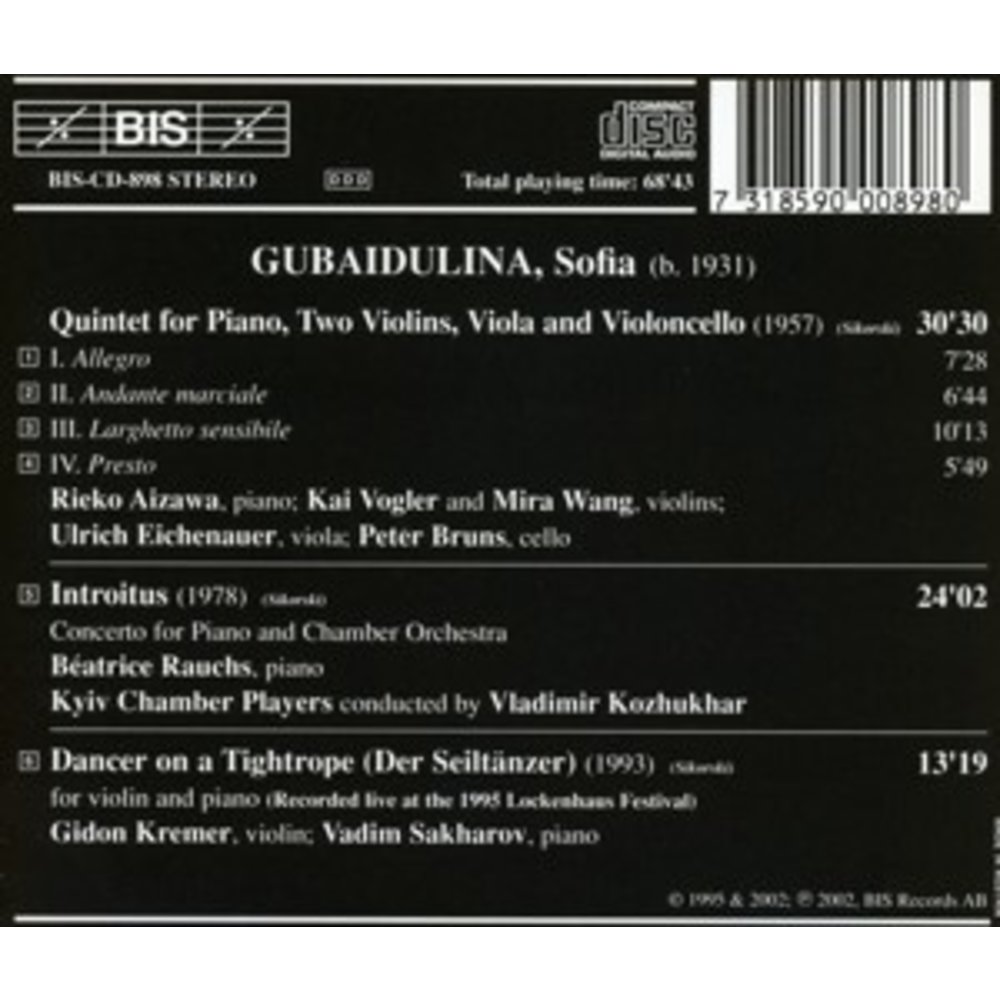 BIS Gubaidulina - Mirror