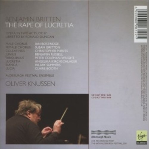 Erato/Warner Classics Britten: The Rape Of Lucretia