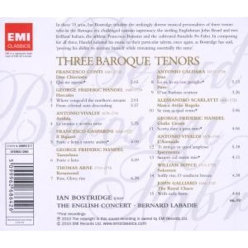 Erato/Warner Classics The Three Baroque Tenors
