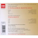 Erato/Warner Classics Pagliacci & Cavalleria Rustica