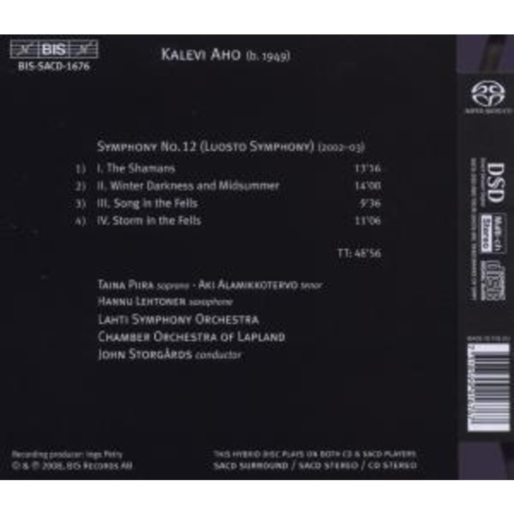 BIS Symphony No. 12 'Luosto'