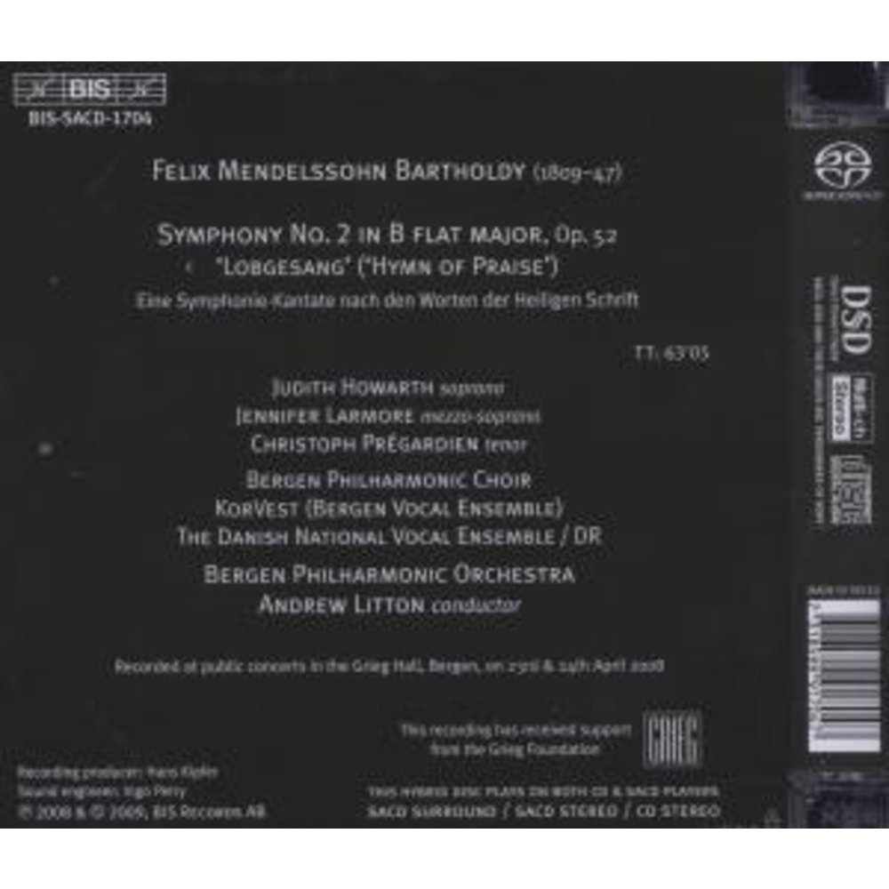 BIS Mendelss. - Symph 2