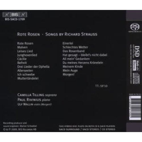 BIS Strauss Lieder