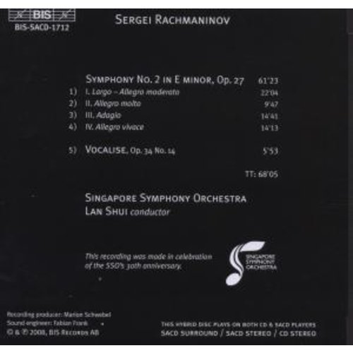 BIS Rachmaninov - Symph. 2