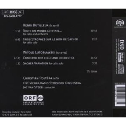 BIS Dutilleux - Lutoslawski