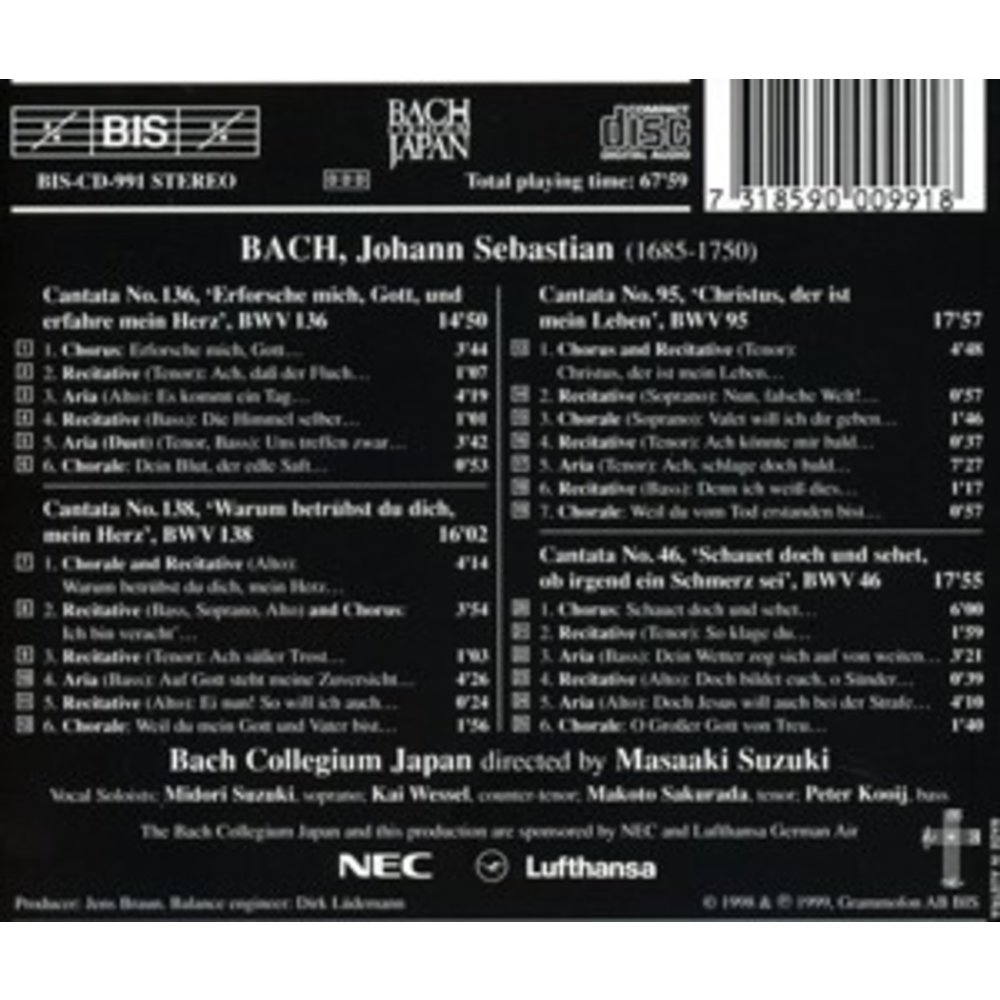 BIS Bach - Cantatas 11