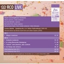 RCO LIVE Symphony No.2: Live Recording