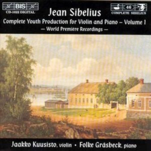 BIS Sibelius - (46) Duo Vl/Pn