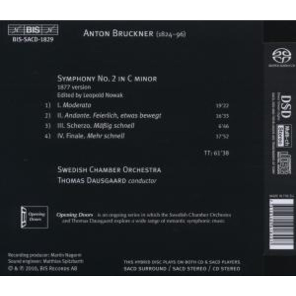 BIS Bruckner - Symph. No.2